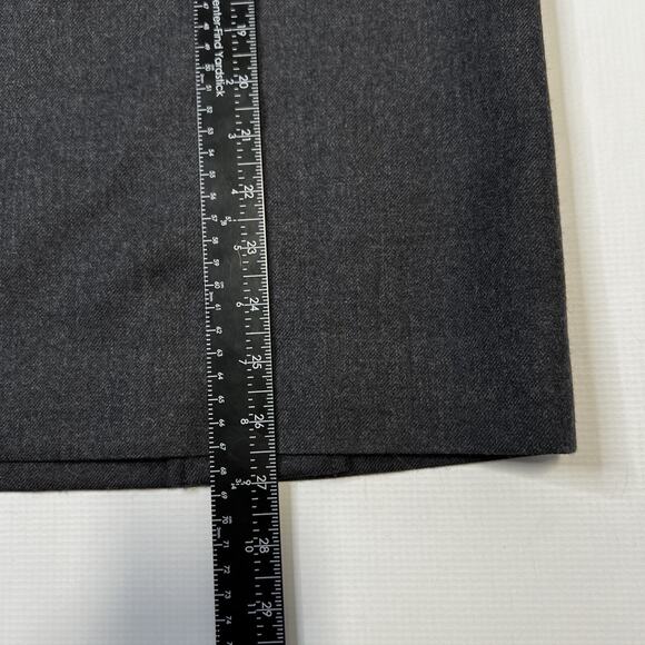 Vtg Pendleton Long Skirt Size 10 100% Virgin Wool Front Pleats Made In USA - Picture 8 of 9